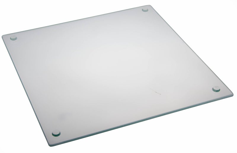 Clever Chef Shape Variety Pack of 6 Clear Glass Cutting Boards Shatter-Resistant, Durable, Stain-Resistant, Dishwasher Safe, and Non-Slip - Image 2